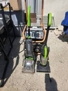 lot 268 image: Bissell Turboclean carpet cleaner and vacuum cleaner