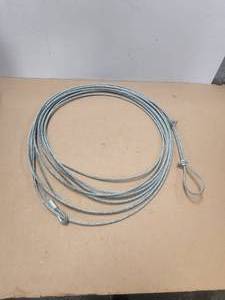 lot 227 image: Steel cable with no hooks