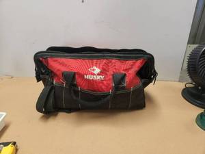 lot 245 image: Husky bag toolbox with contents