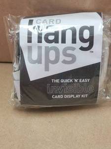 lot 218 image: Generous selection of Hang ups card display kits