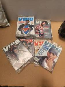 lot 211 image: Selection of collectible Vibe magazines