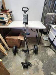 lot 45 image: Hand pulled golf cart by Acuity