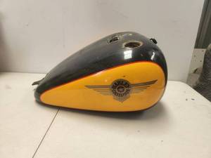 lot 68 image: Harley Davidson motorcycle gas tank