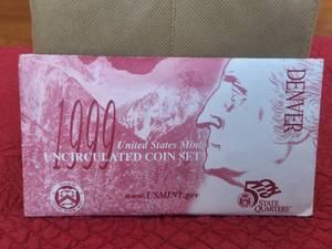 lot 108 image: 1999 U.S. Mint Uncirculated Coin Set - Denver