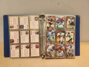 lot 215 image: Selection of Action Packed football cards- includes Bret Farve rookie card