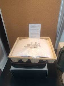 lot 9 image: Active Curved HDS HDTV Antenna, 60-mile range - box was opened for photo