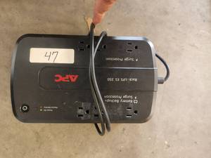 lot 47 image: APC Battery backup and Surge protector