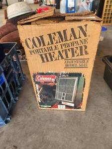 lot 58 image: Coleman Portable Propane Heater