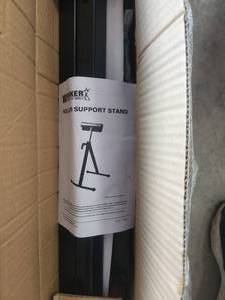 lot 198 image: Worker - roller support stand - never used