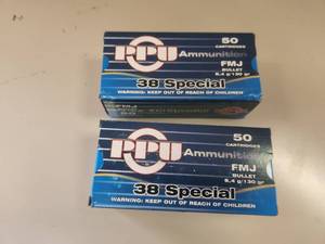 lot 87 image: 2 boxes of 38 special shells - total of 100 rounds