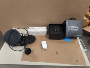 lot 112 image: Galaxy Watch and extras