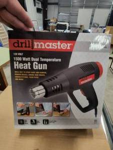 lot 146 image: Drill master 1500-watt dual temp. heat gun