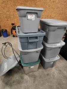 lot 165 image: Selection of 4 empty bins