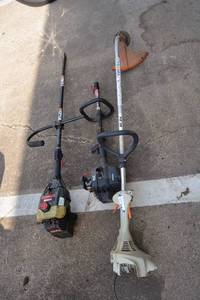 lot 78 image: Stihl, Craftsman Weed Eaters - 3 Total (Running Condition Unknown - Please Preview)