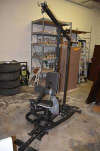 lot 104 image: Weight Machine and Weights