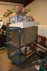 lot 106 image: Industrial Rolling Bin - Contents Sold Separately