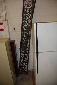 lot 103 image: Decorative Iron Railing