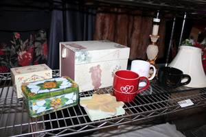 lot 110 image: Stationery Set, Coffee Mugs, Desk Lamp and More