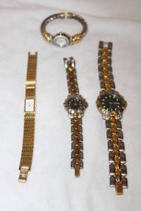 lot 123 image: Watch selection. Includes set marked Massey-Tissot, Seiko and J. Laurent