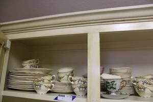 lot 59 image: Vintage China Set by Wedgewood and Co.  Marked Mayfair and more