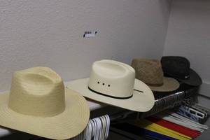 lot 101 image: Mens Straw and Cowboy Hats Resistol is Size 7-14