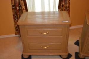 lot 10 image: 2-Drawer NightstandSide Table (matches Lot 13)