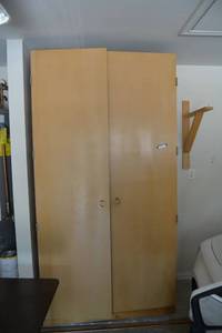 lot 164 image: 2-Door Garage Storage Unit  47.5W x 92.5H x 25D