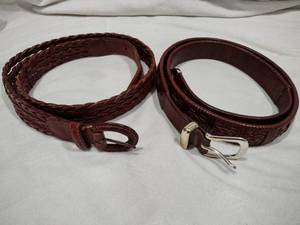 lot 187 image: Leather Belts