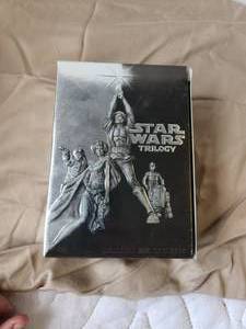 lot 10 image: Star Wars Trilogy on DVD IV, V, VI with bonus DVD