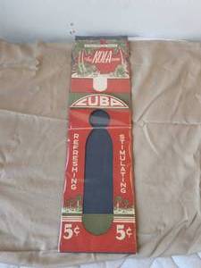 lot 32 image: Vintage cardboard - The Kola Drink sign - from Cuba