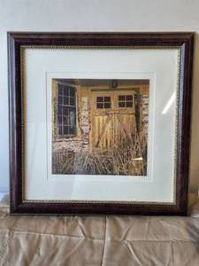 lot 48 image: Framed Oklahoma Door by Michael Judge - Framed and matted - 24 by 24