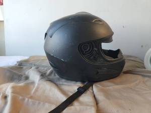 lot 76 image: WOW motorcycle helmet