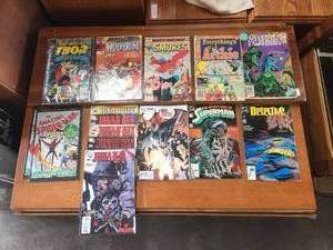 lot 239 image: Selection of vintage comic books
