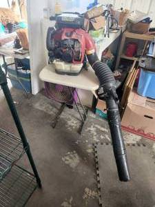 lot 298 image: Backpack blower - untested