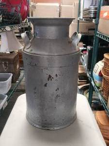 lot 223 image: Vintage milk can