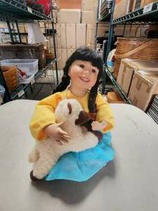 lot 216 image: Ashton Drake Little Flowers doll
