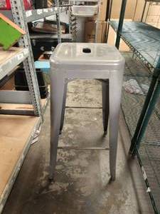 lot 285 image: Metal stool