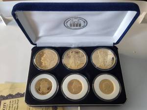 lot 309 image: Americas rare gold coin tribute proof collection