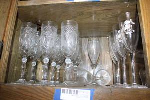 lot 102 image: Champagne Glasses
