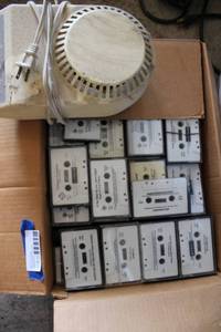 lot 177 image: Box of Training Cassette Tapes