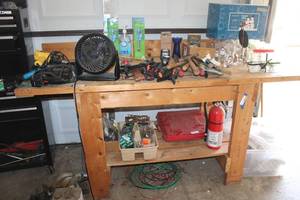 lot 194 image: Work Table - CONTENTS SOLD SEPARATELY