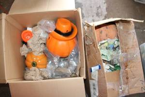 lot 236 image: Halloween Decoration - 2 Boxes