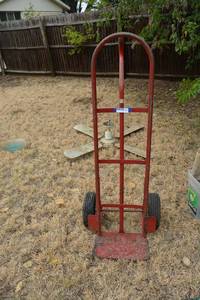 lot 286 image: Red Hand Truck Dolly