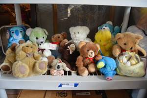 lot 221 image: Teddy Bears Misc. Collection and Baby Toys