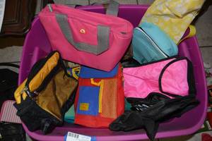 lot 57 image: Insulated Lunch and Snack Bags