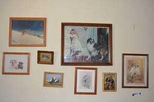 lot 41 image: Collection of Dog Wall Art Prints