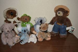 lot 229 image: 50th Anniversary Smokey the Bear, Plush Bears and Koalas