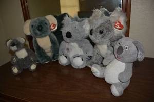 lot 231 image: TY Plush Koala Bears, Microwave Warmies Bear, and More