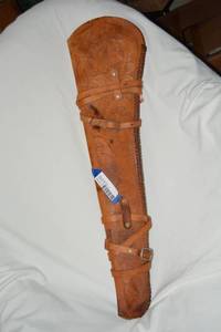 lot 195 image: Leather Saddle Rifle Scabbard