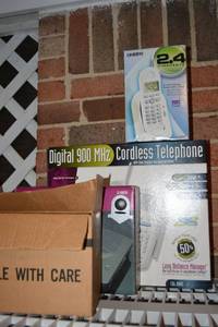 lot 329 image: Home Phones and Answering Machine